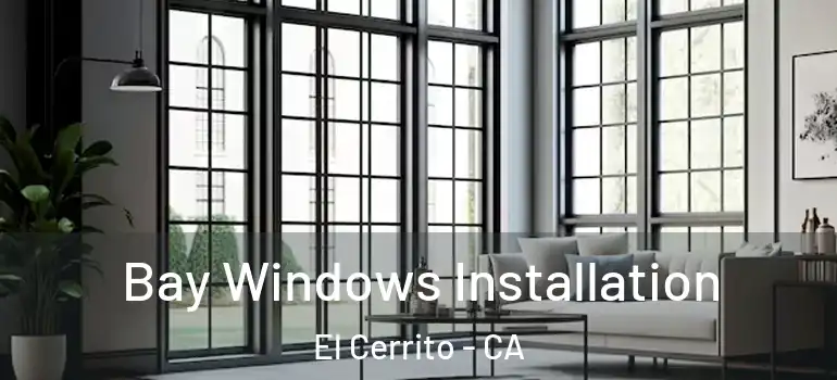  Bay Windows Installation El Cerrito - CA