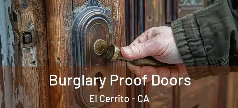  Burglary Proof Doors El Cerrito - CA