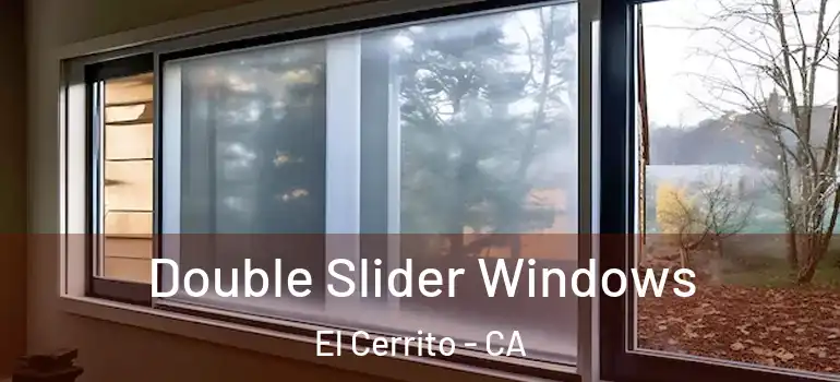  Double Slider Windows El Cerrito - CA