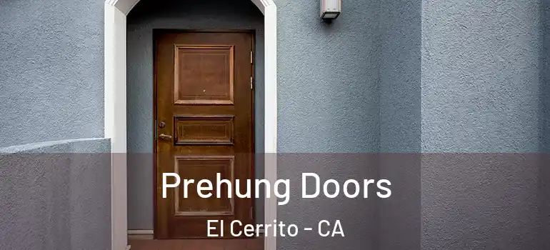  Prehung Doors El Cerrito - CA