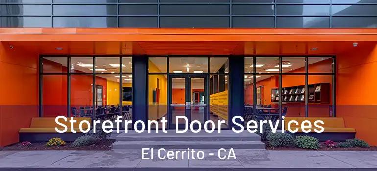  Storefront Door Services El Cerrito - CA