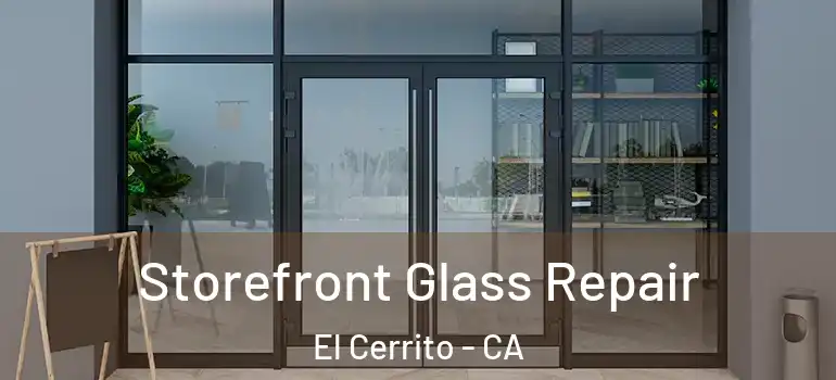  Storefront Glass Repair El Cerrito - CA