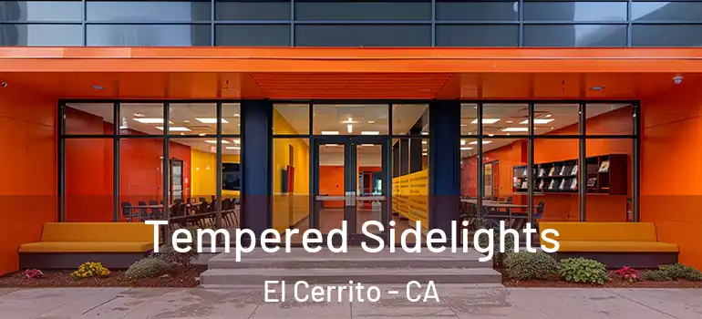  Tempered Sidelights El Cerrito - CA